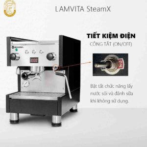 Máy Pha Cà Phê Lamvita SteamX May pha ca phe lamvita steamx 12