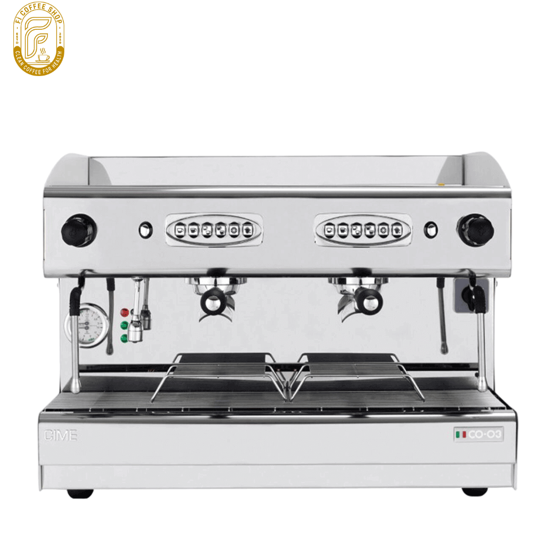 Máy Pha Cà Phê CIME CO-03 STANDARD 2 Group CO 03 Standard mat truoc den