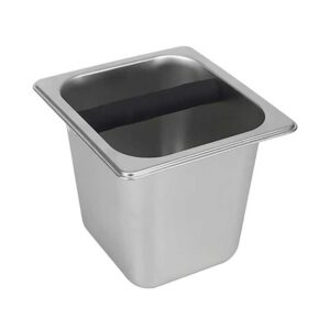 Hộp Đựng Bã Cà Phê Inox Cao 15cm