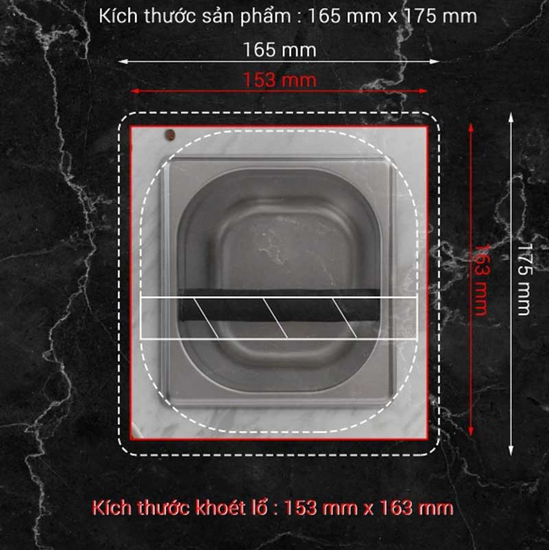 Hộp Đựng Bã Cà Phê Inox Cao 15cm Hop dap ba ca phe inox 7