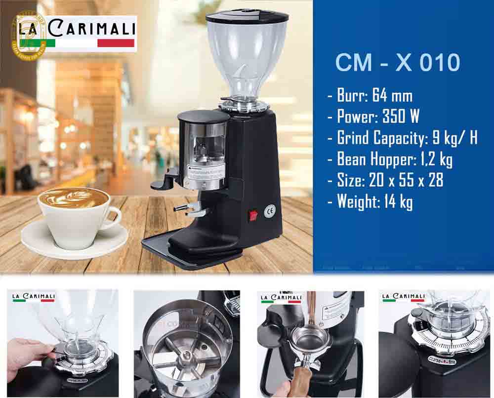 Máy Xay Cà Phê Carimali X010 Máy Pha Cà Phê Carimali X010