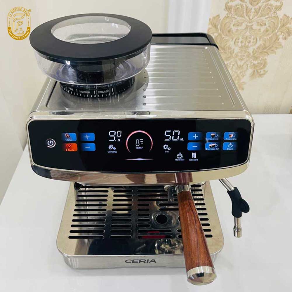 Máy Pha Cà Phê Ceria Barista CB-30S may pha ca phe ceria 30s 5
