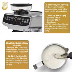 Máy Pha Cà Phê Ceria Barista CB-30S may pha ca phe ceria 30s 7
