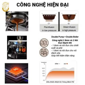 Máy Pha Cà Phê Ceria Barista CB-30S may pha ca phe ceria 30s 9