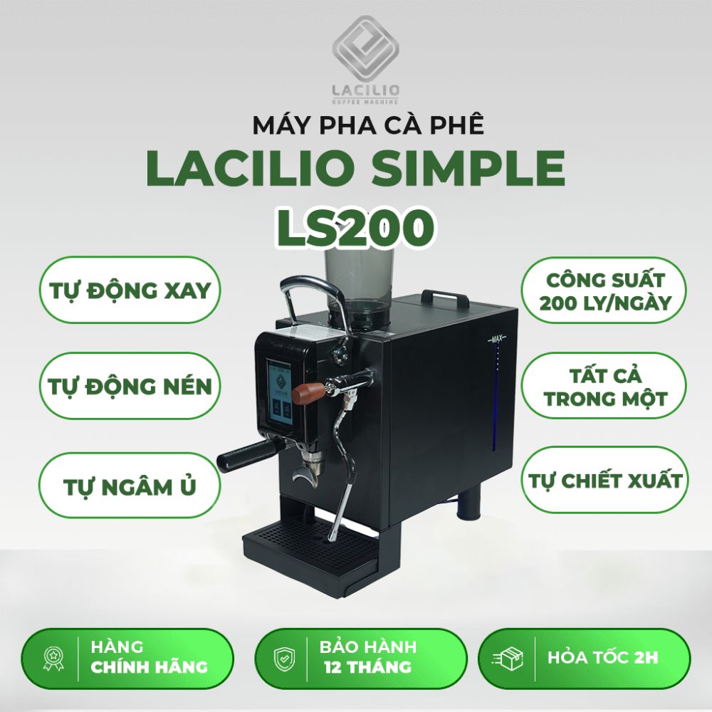 Máy Pha Cà Phê Lacilio Simple LS200 May Pha Ca Phe Lacilio Simple LS200 1