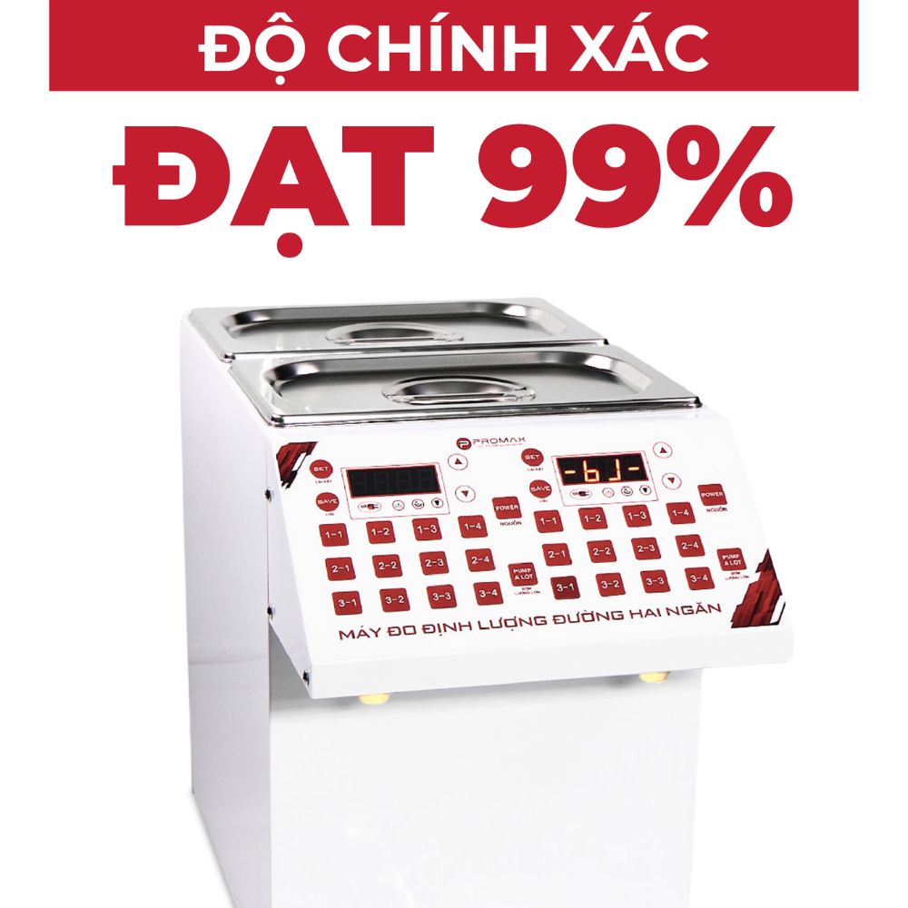 Máy Định Lượng Đường Sữa 2 Ngăn Promax PA-S24 May Dinh Luong Duong Sa 2 Ngan Promax PA S24 2