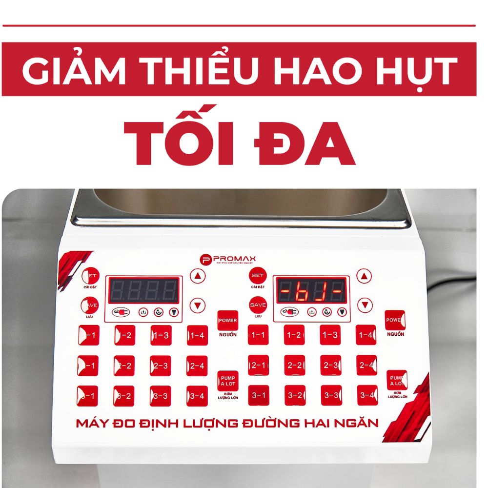 Máy Định Lượng Đường Sữa 2 Ngăn Promax PA-S24 May Dinh Luong Duong Sa 2 Ngan Promax PA S24 5